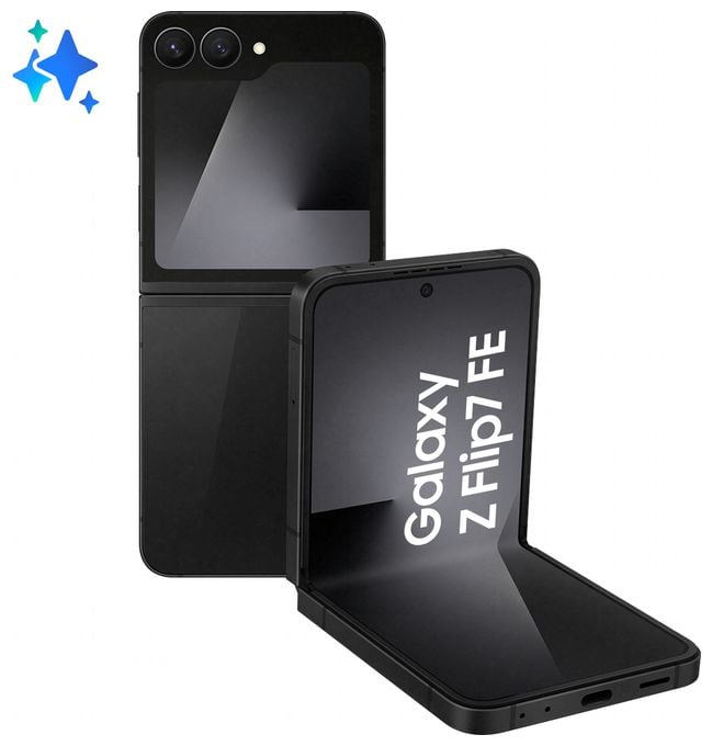 128 GB 5G Smartphone 17 cm (6.7 Zoll) Android 50 MP Dual Kamera WiFi 7  Galaxy Z Flip7 FE (Schwarz) 