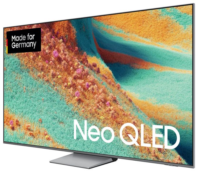 NeoQLED 139,7 cm (55 Zoll) Fernseher 4K Ultra HD VESA 200 x 200 mm  GQ55QN85FAU (Silber) 