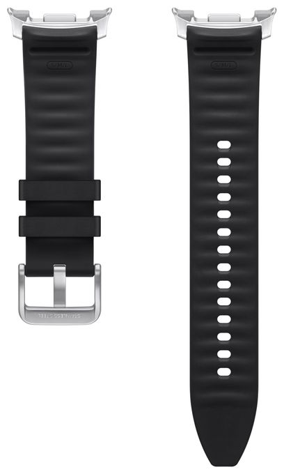 Armband S/M & M/L Samsung Galaxy Watch8 | Watch8 Classic  Hybrid Band (Schwarz) 
