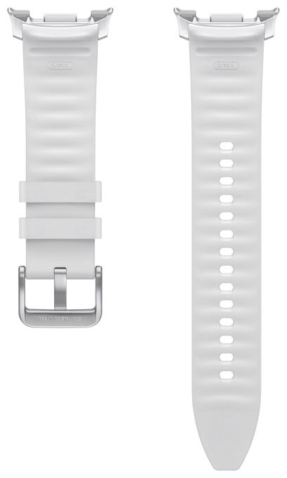 Armband S/M & M/L Samsung Galaxy Watch8 | Watch8 Classic  Hybrid Band (S/M/L) (Weiß) 