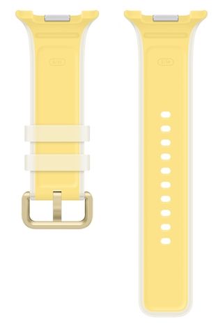 Armband S/M 50 mm Samsung Galaxy Watch9 (Watch8)  Misty Band (Gelb) 