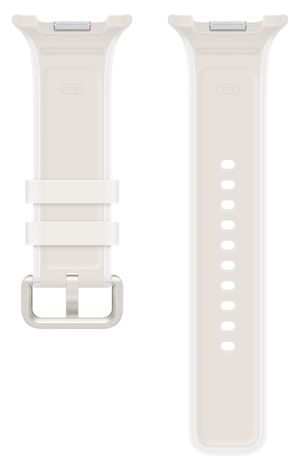 Armband S/M 50 mm Samsung Galaxy Watch9 (Watch8)  Misty Band (Cremefarben) 