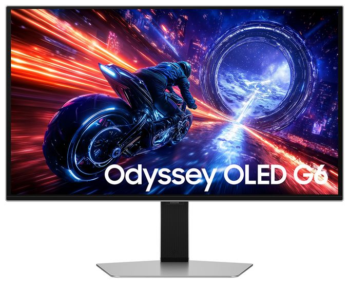 Quad HD Monitor 68,6 cm (27 Zoll) 16:9 0,03 ms 300 cd/m²  Odyssey S27FG602SU (Silber) 