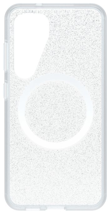 Cover für Samsung Galaxy S25 (Schwarz, Transparent) Otterbox React Series Case mit Magnet 