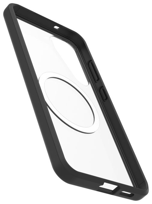 Cover für Samsung Galaxy S25+ (Schwarz, Transparent) OtterBox React Series Case 