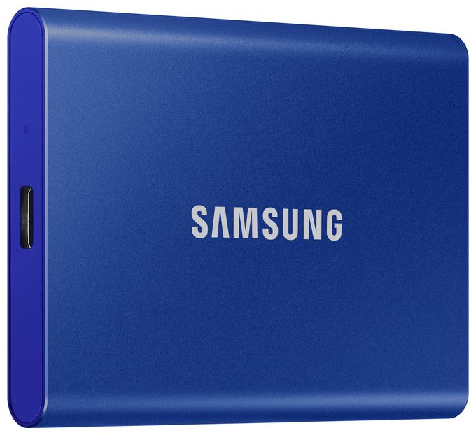 2 TB SSD  Portable SSD T7 (Blau) 