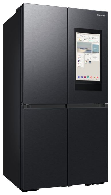 Side-by-Side Kühl-/ Gefrierkombination French Door 386 l / 250 l 365 kWh NoFrost 1830 mm x 912 mm  RF65DG9H0EB1 (Schwarz) 