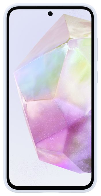Cover für Samsung Galaxy A35  Silicone (Hellblau) 