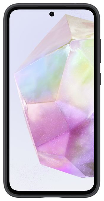 Cover für Samsung Galaxy A35  Silicone (Schwarz) 