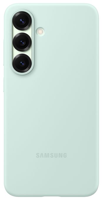 Cover für Samsung Galaxy S25  Silicone Case (Mintfarbe) 