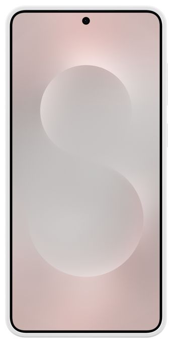 Cover für Samsung S25 Edge  Silicone Case (Hellgrau) 