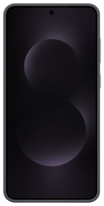 Cover für Samsung S25 Edge  Silicone Case (Schwarz) 