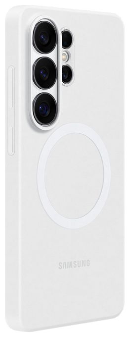 Cover für Samsung Samsung S26 Ultra  Silicone Magnet Case (Weiß) 