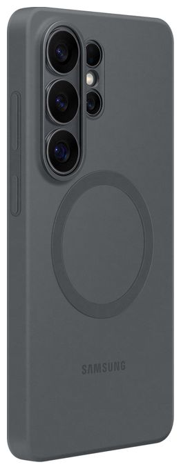 Cover für Samsung Samsung S26 Ultra  Silicone Magnet Case (Schwarz) 