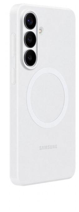 Cover für Samsung Samsung S26 Plus  Silicone Magnet Case (Weiß) 