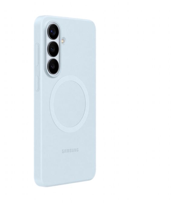 Cover für Samsung Samsung S26 Plus  Silicone Magnet Case (Hellblau) 