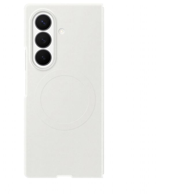 Cover für Samsung Z Fold8  Silicone Magnet Case (Weiß) 