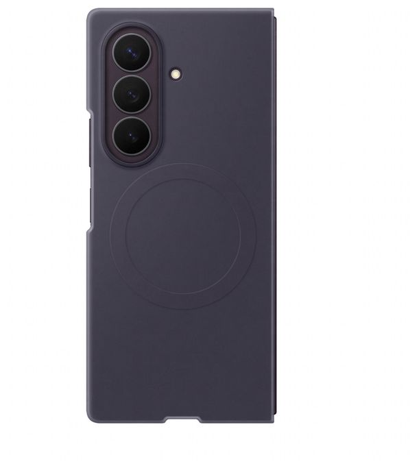 Cover für Samsung Z Fold8  Silicone Magnet Case (Violett) 