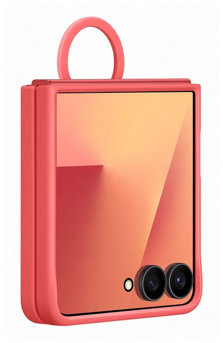 Cover für Samsung Samsung  Silicone Ring Case (Rot) 