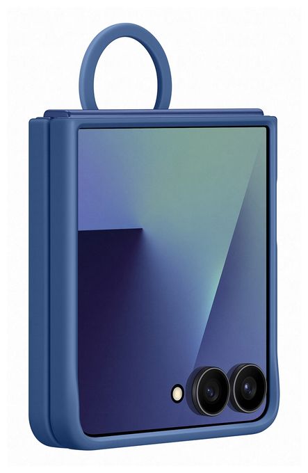 Cover für Samsung Samsung  Silicone Ring Case (Navy) 