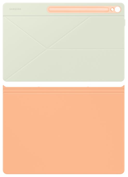 Cover für Samsung Galaxy Tab S10 FE+ bis 27,7 cm (10.9") (Orange) Smart Book 