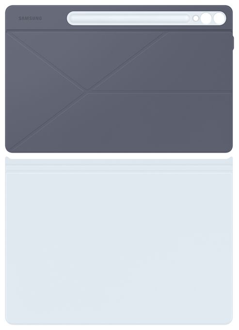 Folio für Samsung Galaxy Tab S10+, Galaxy Tab S9+, Galaxy Tab S9 FE+ bis 31,5 cm (12.4") Kratzresistent (Blau) Smart Book Cover 
