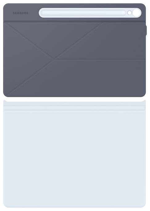 Folio für Samsung Galaxy Tab S9, Galaxy Tab S9 FE, Galaxy Tab S10 FE, Galaxy Tab S10 Lite bis 27,9 cm (11") Kratzresistent (Blau) Smart Book Cover 