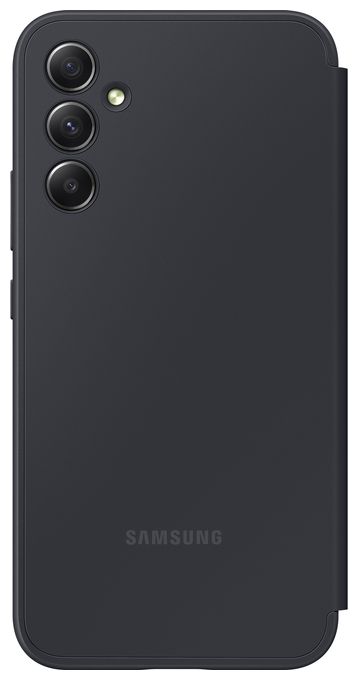 Geldbörsenhülle für Samsung Galaxy A34  Smart View Wallet Case (Schwarz) 
