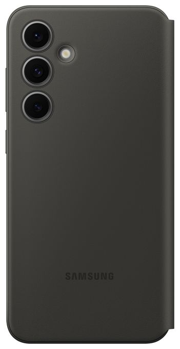 Geldbörsenhülle für Samsung Galaxy S24 FE  Smart View Wallet Case (Schwarz) 