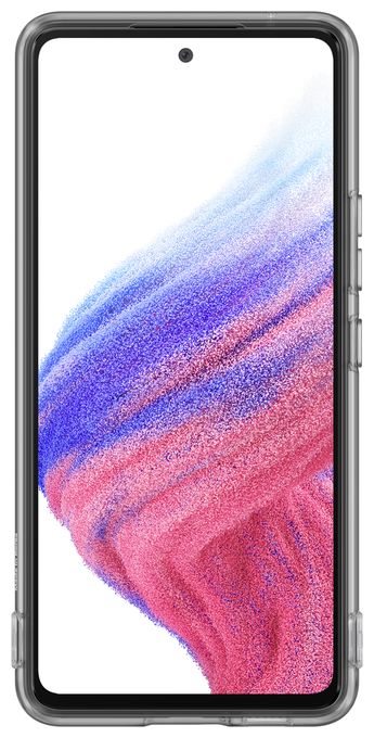 Cover für Samsung Galaxy A53 5G  Soft Clear (Schwarz) 