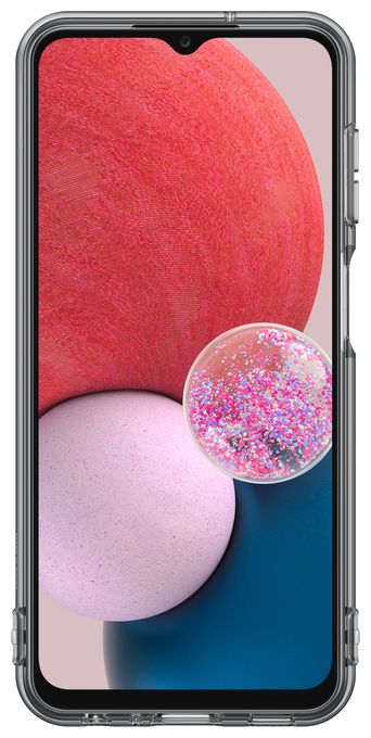Cover für Samsung Galaxy A13  Soft Clear (Schwarz) 