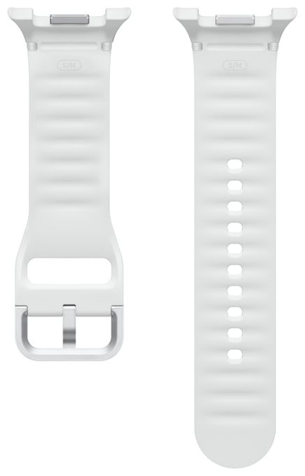 Armband S/M Samsung Galaxy Watch8 | Watch8  Sport Band (Weiß) 