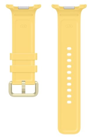 Armband S/M 50 mm Samsung Galaxy Watch9 (Watch8)  Sport Band (Gelb) 