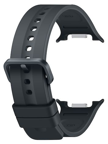 Armband S/M 50 mm Samsung Galaxy Watch9 (Watch8)  Sport Band (Schwarz) 