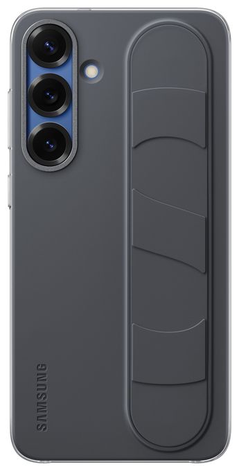 Cover für Samsung Galaxy S25+  Standing Grip Case (Schwarz) 
