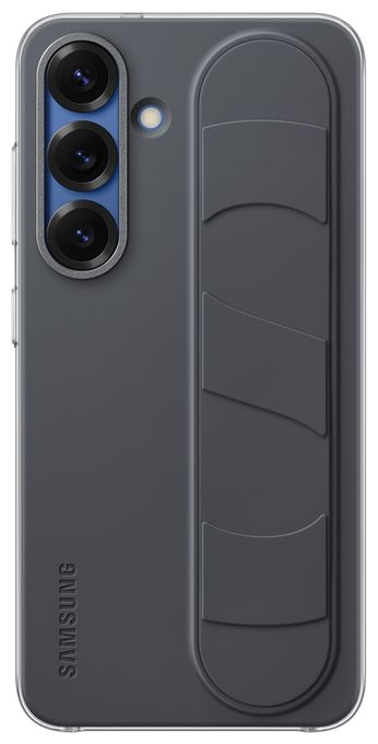 Cover für Samsung Galaxy S25  Standing Grip Case (Schwarz) 