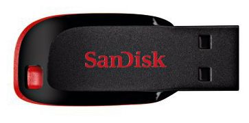 USB Typ-A Stick 32 GB  Cruzer Blade (Schwarz) 