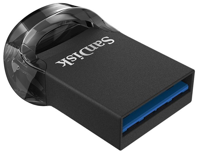 USB Typ-A Stick 16 GB  Cruzer Ultra Fit (Schwarz) 
