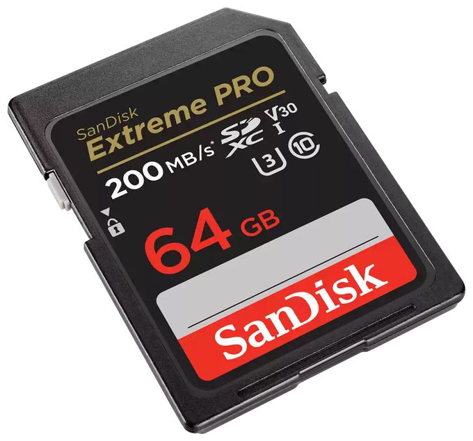 SDXC Speicherkarte 64 GB Class 3 (U3) Klasse 10 Extreme Pro 