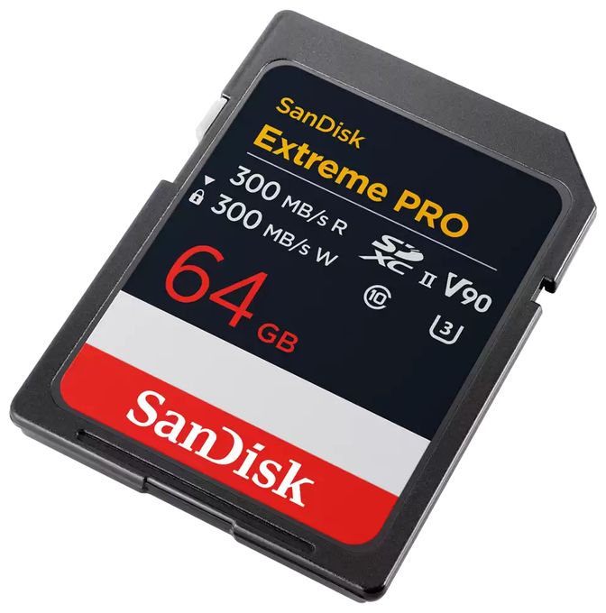 SDXC Speicherkarte 64 GB Class 3 (U3) Klasse 10 Extreme Pro 