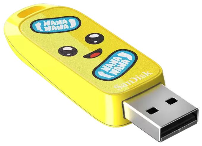 USB Typ-A Stick 128 GB  Fortnite Peely (Gelb) 
