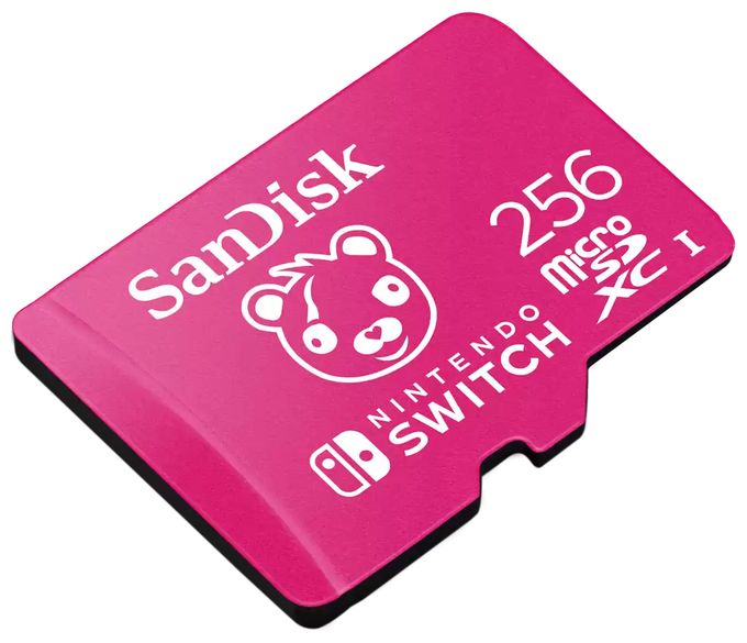 MicroSDXC Speicherkarte 256 GB Nintendo Switch Fortnite Edition 