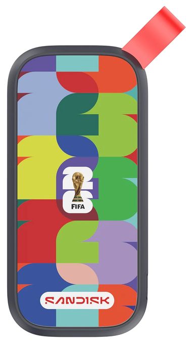 1 TB SSD  Portable FIFA World Cup 2026 Edition (Mehrfarbig) 