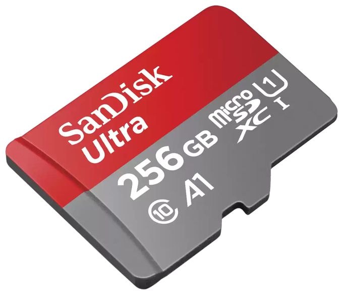 MicroSDXC Speicherkarte 256 GB Ultra A1 