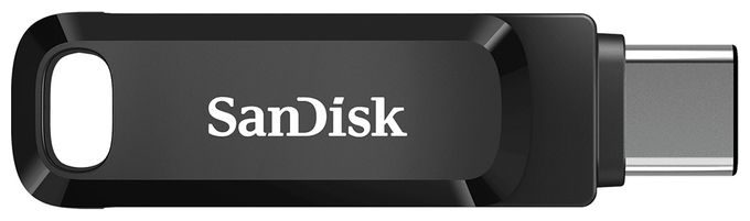 USB Type-A / USB Type-C Stick 128 GB  Ultra Dual Drive Go (Schwarz) 