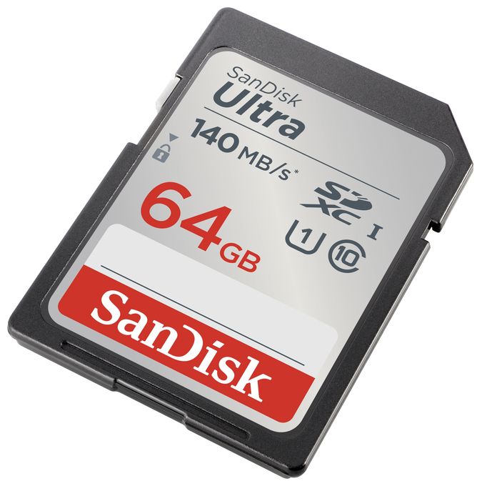 SDXC Speicherkarte 64 GB Class 1 (U1) Klasse 10 Ultra U1 