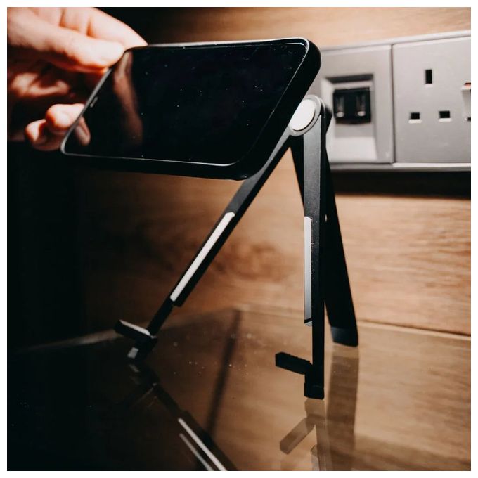 aus Aluminiumlegierung, Kunststoff für Universal bis 32,8 cm (12.9")  AirStand (Grau/Schwarz) 