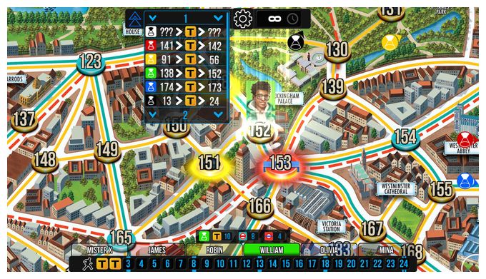 Scotland Yard - Auf der Jagd nach Mister X (Nintendo Switch) 