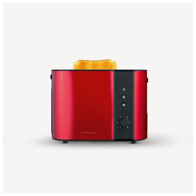 Toaster 800 W 2 Scheibe(n)  AT2217 (Metallisch, Rot) 