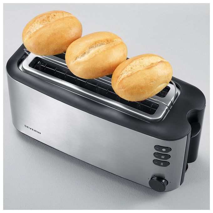 Toaster 1400 W 4 Scheibe(n)  AT2509 (Edelstahl) 